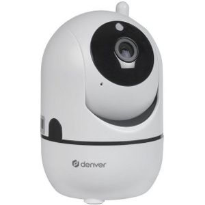 Denver Beveiligingscamera Indoor - Huisdiercamera - Camera met Nachtzicht - Tuya App - WiFi - HD - Bewegingsdetectie - IIC172 - Wit