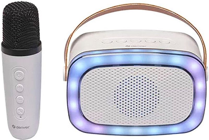 Bluetooth speaker | Denver (Draadloze microfoon, RGB, 10W)