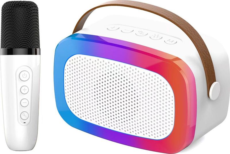 Denver - BTM610 - Karaoke Set - Discolichten - Bluetooth - Incl. Microfoon