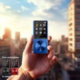 Denver MP1820 - MP3 / MP4 Speler - Blauw - Bluetooth - USB - Incl. Oordopjes