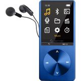Denver MP3 / MP4 Speler - Bluetooth - USB - Shuffle - SD kaart tot 128GB - Incl. Oordopjes - Voice recorder - Dicatafoon - MP1820 - Blauw