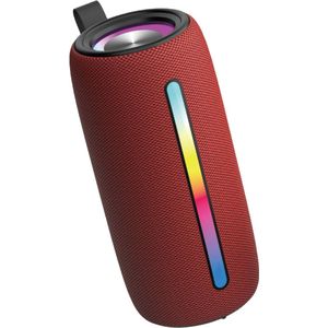 Denver Karaoke BT luidspreker (3 h, Oplaadbare batterij), Bluetooth luidspreker, Rood