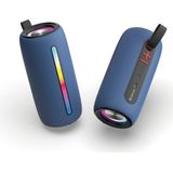 Denver Bluetooth Speaker Draadloos - Lichteffecten - Muziek Box - AUX - TWS Pairing - BTL360 - Blauw