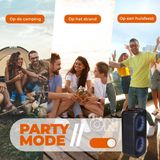 Denver - BPS354 - Bluetooth Speaker - Zwart - Met Discolichten