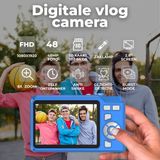 Digitale Camera - 48MP - Zwart - Compact - 8x Zoom