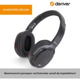 Denver - BTN210 - Draadloze Koptelefoon - Zwart - Bluetooth V5.3