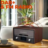 Denver - MDA525 - DAB Radio CD Speler - Retro - Bluetooth - USB-poort