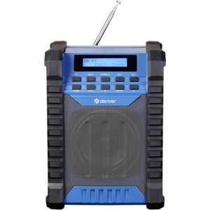 DENVER WRD-60 Workradio - DAB/FM & Bluetooth - 10 Watt - DAB+/FM