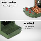 Denver - BFC1200 - Vogelhuisje met Camera - Full HD - 12MP - Vogelvoederhuisje