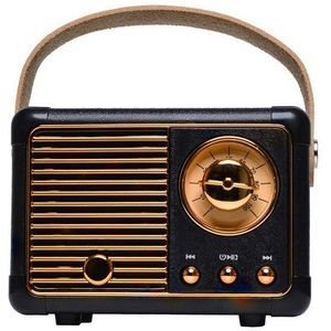 Denver BTP-203 - Bluetooth Luidspreker - Zwart - Oplaadbare Batterij