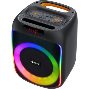 DENVER BPS165 - Partyspeaker - Zwart - Bluetooth - 200W Maximaal Vermogen