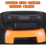 Denver - BPS-458 - Bluetooth Party Speaker - Zwart - Inclusief Microfoon