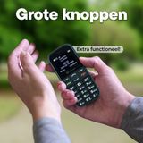Denver Senioren Mobiele Telefoon - 4G - Grote Toetsen - SOS Knop