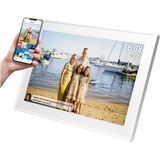 Denver - PFF1515W - Digitale Fotolijst - Wit - 15.6 inch - Full HD - WiFi