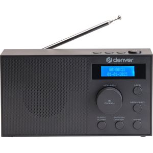 Denver - DAB51B - DAB+/FM Radio - Zwart - 40 Voorkeuzezenders