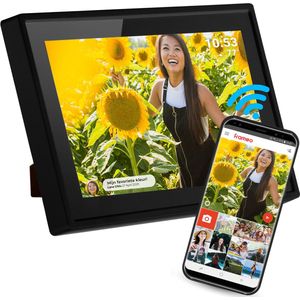 Denver - PFF725B - Digitale Fotolijst - 7 Inch - WiFi - IPS Touchscreen - 8GB