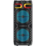Denver - BPS355 - Bluetooth Party Speaker - Zwart - Draagbaar met LED-lichtfunctie