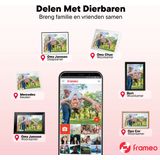 DENVER - PFF1543 - Digitale Fotolijst - 15.6 Inch - Full HD - Hout Look