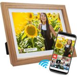 DENVER - PFF1543 - Digitale Fotolijst - 15.6 Inch - Full HD - Hout Look