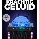 Denver Karaoke Set - Discolichten - Bluetooth - Incl. Microfoon - BTM618