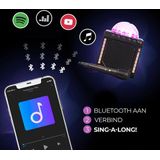 Denver Karaoke Set - Discolichten - Bluetooth - Incl. Microfoon - BTM618