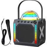 Denver Karaoke Set - Discolichten - Bluetooth - Incl. Microfoon - BTM618