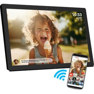 Denver - PFF3260 - Digitale Fotolijst - 32 Inch - Full HD - WiFi - IPS Touchscreen