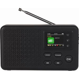 Denver - DAB57 - DAB+/FM Wekkerradio - Bluetooth - Zwart