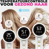 Denver - HDD1400W - Föhn - 3 Warmtestanden - Ionische Technologie - LED Display