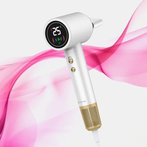 Denver - HDD1400W - Föhn - 3 Warmtestanden - Ionische Technologie - LED Display