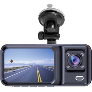 Denver CCT-2500 Dashcam Betrachtungswinkel horizontal=120° 5V Doppelkamera, G-Sensor, Autostart, Mikrofon