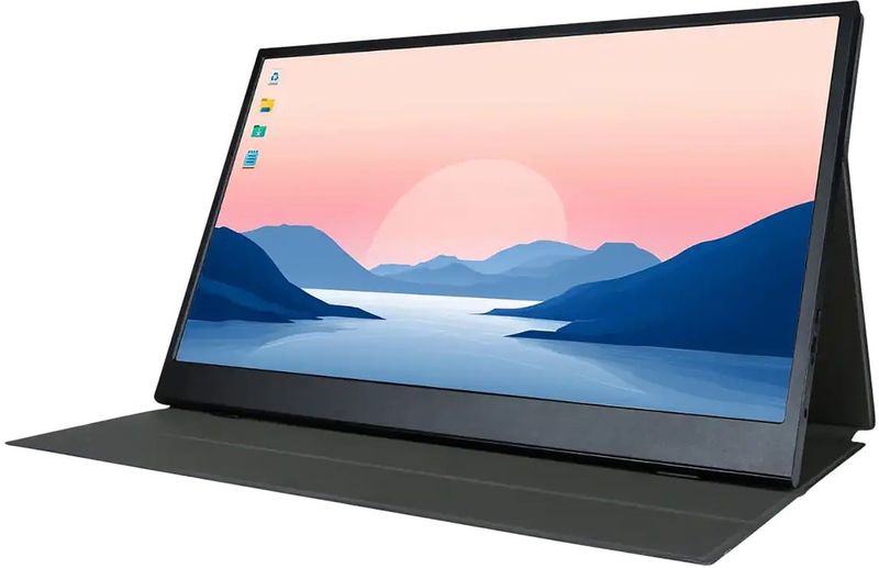 Denver - PMO15602 - Draagbare Monitor - 15.6 Inch - Full HD - IPS - HDMI - USB-C