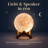 Denver - LBS150 - Tafellamp - Maan - Draadloze Bluetooth Speaker - Incl. Afstandsbediening