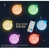 Denver - LBS150 - Tafellamp - Maan - Draadloze Bluetooth Speaker - Incl. Afstandsbediening