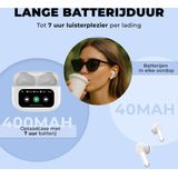 Denver - TWD305 - Draadloze Oortjes - Bluetooth - ANC - Oordopjes - Touchscreen