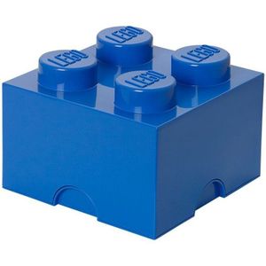 Gaming Toys | Creatief / Artwork / Diy Lego Blue Storage Brick Stackable 4 P