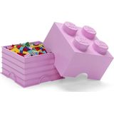 Lego Opbergbox Brick 4 Polypropyleen Roze