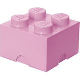 Lego Opbergbox Brick 4 Polypropyleen Roze