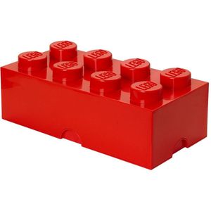 Lego Opbergbox Brick 8 Polypropyleen Rood