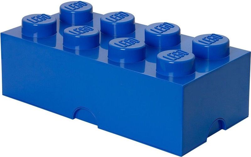 LEGO - Opbergbox Brick 8 - Blauw - Polypropyleen - BPA-vrij