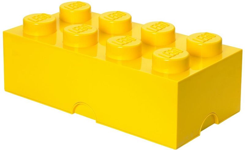 Opbergbox Brick 8, Geel - LEGO
