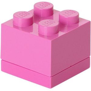 Opbergbox Mini 4, Roze - LEGO