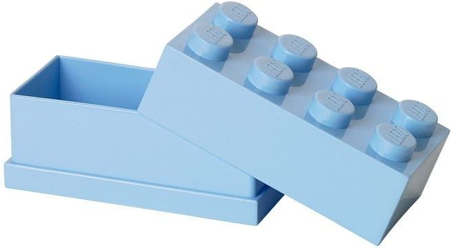 LEGO - Mini Box 8 Opbergbox - 180 ml - Kunststof - Lichtblauw
