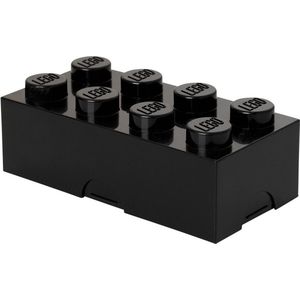 LEGO Lunchbox Brick 8 Polypropyleen Zwart
