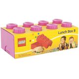 LEGO Lunchbox Brick 8 Polypropyleen Roze