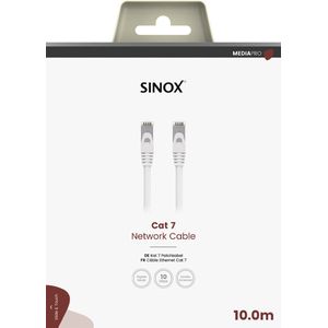 Sinox PRO SFTP CAT7 netwerkkabel | 10 meter