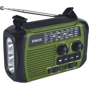 Zonne-Energie Weerradio - Zonne-Energie USB Oplaadbare Radio Voor