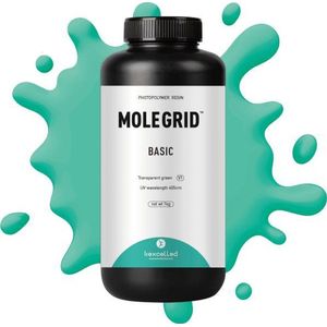 Hars / Resin LCD MOLEGRID ™ Transparant Groen 1kg Kexcelled LCD/UV