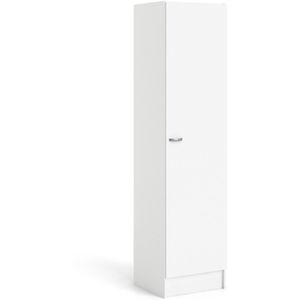 Kledingkast Miami Wit - 49x200x47 cm