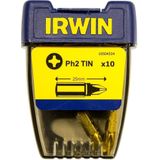 Irwin Phillips Ph2 TiN - 1/4”/25 mm - 10 st - 10504334